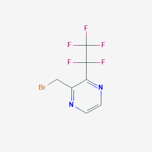 2-(Bromomethyl)-3-(perfluoroethyl)pyrazine