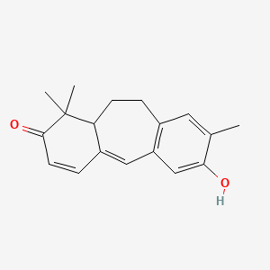 molecular formula C18H20O2 B11756675 Heudelotine 