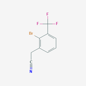 2-Bromo-3-(trifluoromethyl)phenylacetonitrile