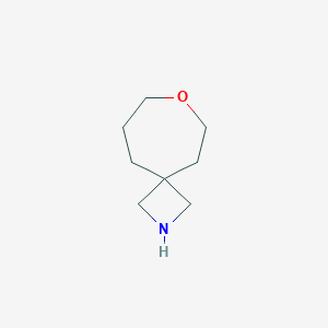 molecular formula C8H15NO B11756753 7-Oxa-2-azaspiro[3.6]decane 