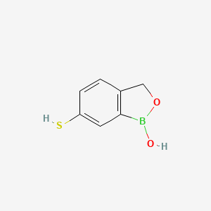 6-Mercaptobenzo[c][1,2]oxaborol-1(3H)-ol