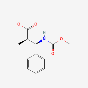 methyl (2R,3R)-3-[(methoxycarbonyl)amino]-2-methyl-3-phenylpropanoate