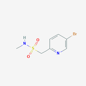 1-(5-Bromopyridin-2-yl)-N-methylmethanesulfonamide