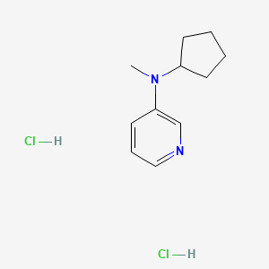 N-Cyclopentyl-N-methylpyridin-3-amine dihydrochloride