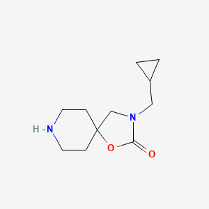 3-(Cyclopropylmethyl)-1-oxa-3,8-diazaspiro[4.5]decan-2-one