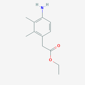 Ethyl 2-(4-amino-2,3-dimethylphenyl)acetate