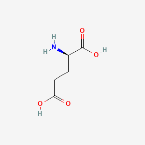molecular formula C5H9NO4 B1175709 D-谷氨酸 CAS No. 138-16-9