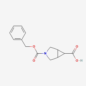 Endo-3-cbz-3-azabicyclo[3.1.0]hexane-6-carboxylic acid