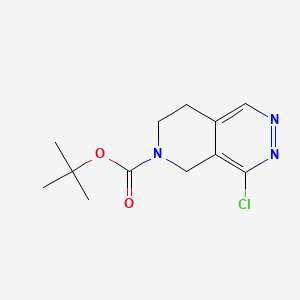 tert-Butyl 4-chloro-7,8-dihydropyrido[3,4-d]pyridazine-6(5H)-carboxylate