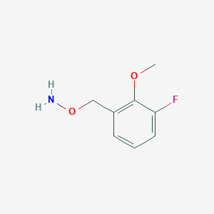 O-(3-Fluoro-2-methoxybenzyl)hydroxylamine