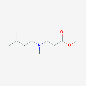 Methyl 3-(isopentyl(methyl)amino)propanoate