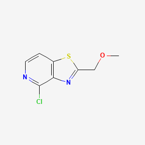 4-Chloro-2-(methoxymethyl)thiazolo[4,5-c]pyridine