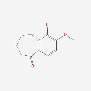 1-Fluoro-2-methoxy-6,7,8,9-tetrahydro-5H-benzo[7]annulen-5-one