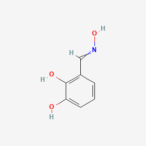 3-[(Hydroxyimino)methyl]benzene-1,2-diol