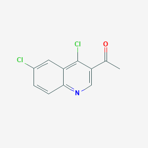 1-(4,6-Dichloroquinolin-3-yl)ethan-1-one