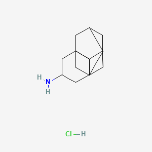 Spiro[adamantane-2,1'-cyclohexan]-4'-amine hydrochloride