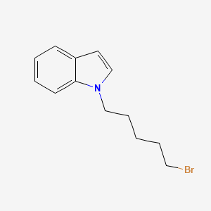 1-(5-Bromopentyl)-1h-indole