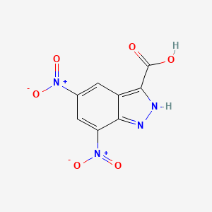 5,7-Dinitro-1H-indazole-3-carboxylic acid