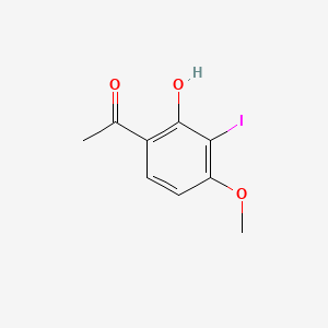 1-(2-Hydroxy-3-iodo-4-methoxyphenyl)ethanone