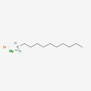 molecular formula C11H23BrMg B11757651 magnesium;undecane;bromide 