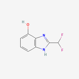 2-(difluoromethyl)-1H-benzo[d]imidazol-7-ol