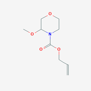 Allyl 3-methoxymorpholine-4-carboxylate