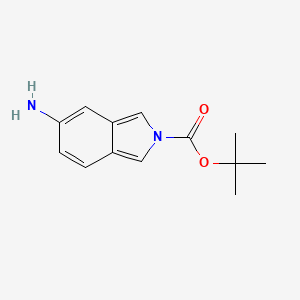 tert-Butyl 5-amino-2H-isoindole-2-carboxylate