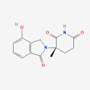 (S)-3-(4-hydroxy-1-oxoisoindolin-2-yl)-3-methylpiperidine-2,6-dione