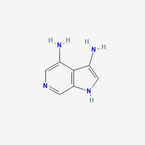 1H-pyrrolo[2,3-c]pyridine-3,4-diamine