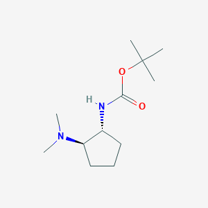 tert-butyl N-[(1R,2R)-2-(dimethylamino)cyclopentyl]carbamate