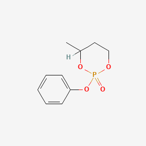 B1175784 1,3,2-Dioxaphosphorinane, 4-methyl-2-phenoxy-, 2-oxide CAS No. 19219-95-5