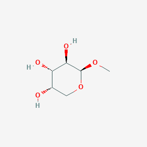 molecular formula C6H12O5 B117579 β-L-阿拉伯呋喃糖甲基 CAS No. 1825-00-9