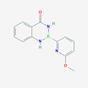 2-(6-Methoxypyridin-2-yl)-2,3-dihydrobenzo[d][1,3,2]diazaborinin-4(1H)-one