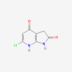 6-chloro-3,7-dihydro-1H-pyrrolo[2,3-b]pyridine-2,4-dione