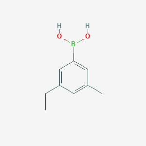 molecular formula C9H13BO2 B11757997 (3-Ethyl-5-methylphenyl)boronic acid 