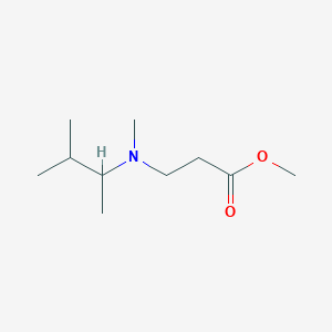 Methyl 3-(methyl(3-methylbutan-2-yl)amino)propanoate