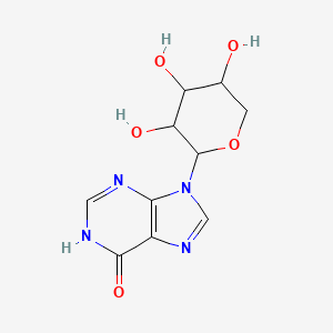 B1175801 9-Pentopyranosyl-9H-purin-6-ol CAS No. 18520-88-2