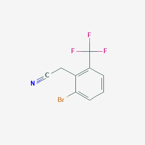 2-Bromo-6-(trifluoromethyl)phenylacetonitrile