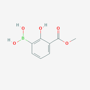 [2-Hydroxy-3-(methoxycarbonyl)phenyl]boronic acid