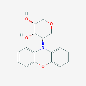 (3R,4S,5R)-5-(10H-phenoxazin-10-yl)oxane-3,4-diol