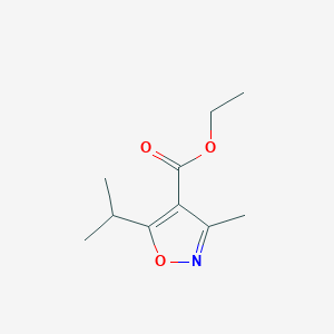 Ethyl 5-isopropyl-3-methylisoxazole-4-carboxylate