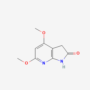 4,6-Dimethoxy-1,3-dihydropyrrolo[2,3-b]pyridin-2-one