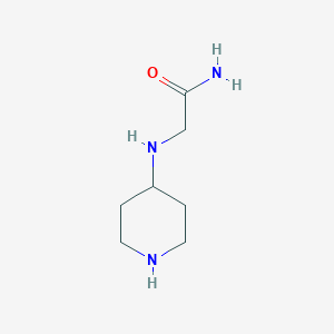 2-[(Piperidin-4-yl)amino]acetamide