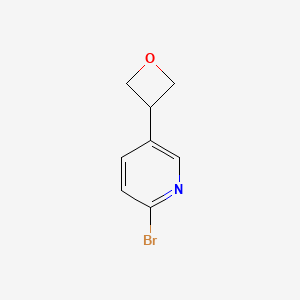 2-Bromo-5-(oxetan-3-yl)pyridine