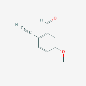 2-Ethynyl-5-methoxybenzaldehyde