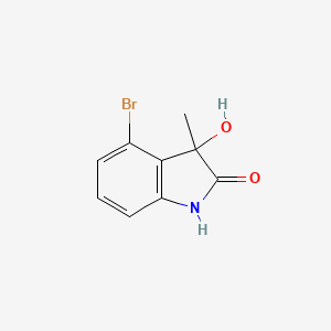 4-Bromo-3-hydroxy-3-methylindolin-2-one