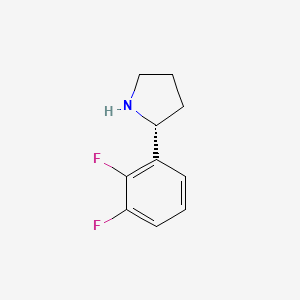 (2R)-2-(2,3-Difluorophenyl)pyrrolidine