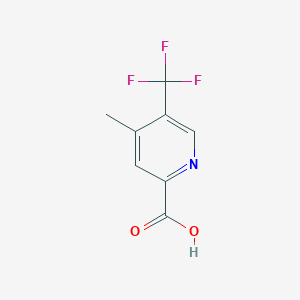 4-Methyl-5-trifluoromethyl-pyridine-2-carboxylic acid