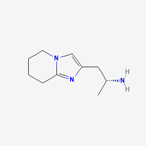 (R)-1-(5,6,7,8-Tetrahydroimidazo[1,2-a]pyridin-2-yl)propan-2-amine