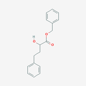 molecular formula C17H18O3 B11758512 Benzyl 2-hydroxy-4-phenylbutanoate 